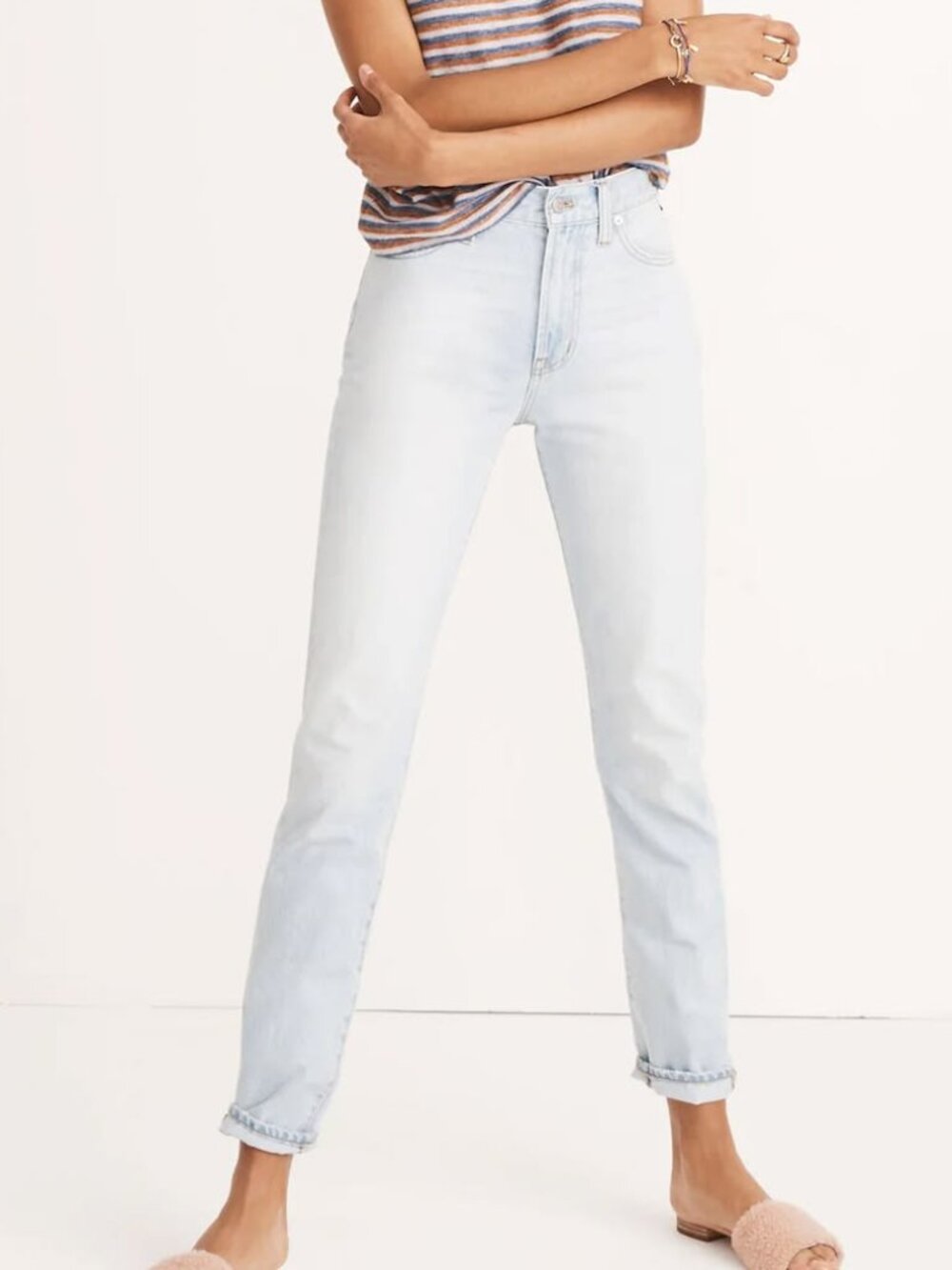 NWT Madewell Women's The Perfect Vintage Jean in Fitzgerald Wash Size 32